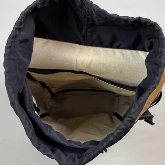 Topo Designs Klettersack Heritage Backpack Duck Brown Canvas Horween Leather USA - Picture 4 of 13